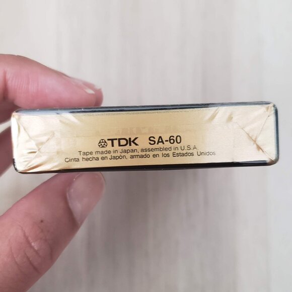TDK SA60 High Bias Type II Blank Audio Cassette - Picture 4 of 5
